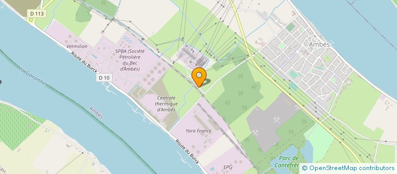 localisation de l'entreprise KURITA FRANCE S.A.S.  LORMONT