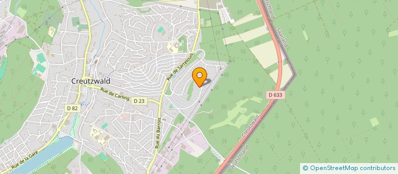 localisation de l'entreprise KURLIKOWSKI  CREUTZWALD