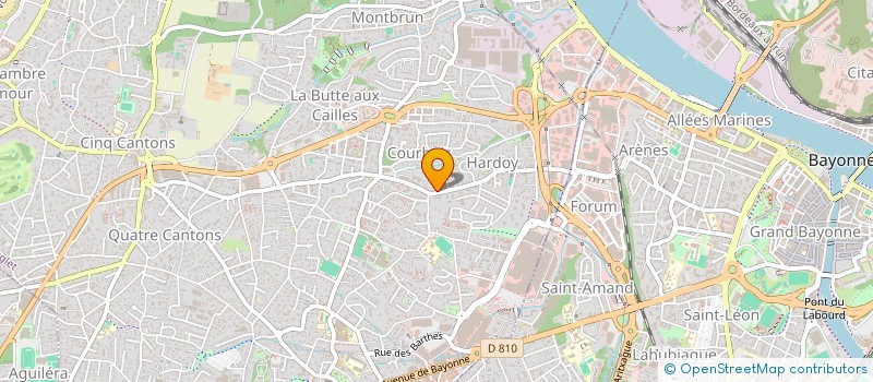 localisation de l'entreprise KURLUKU INTERNATIONAL  ANGLET