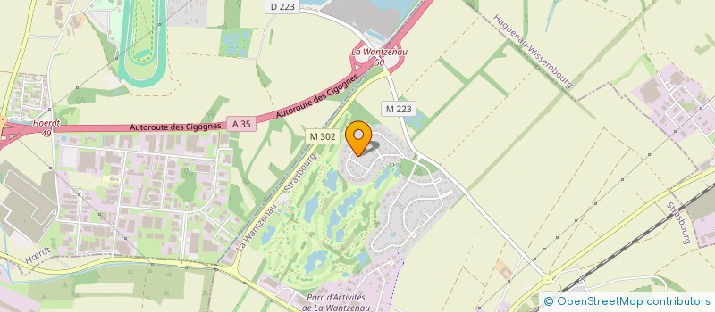 localisation de l'entreprise KUROMA  LA WANTZENAU