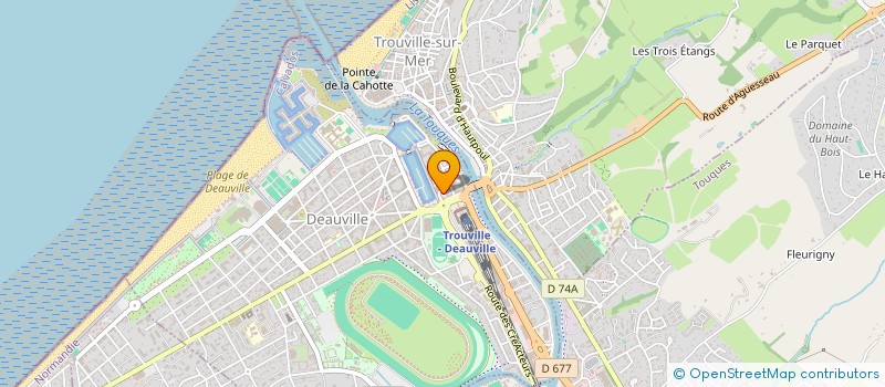 localisation de l'entreprise KUROMA  DEAUVILLE