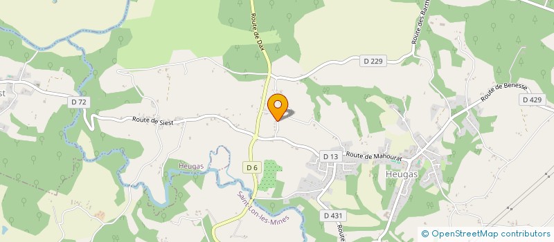 localisation de l'entreprise KURT  HEUGAS