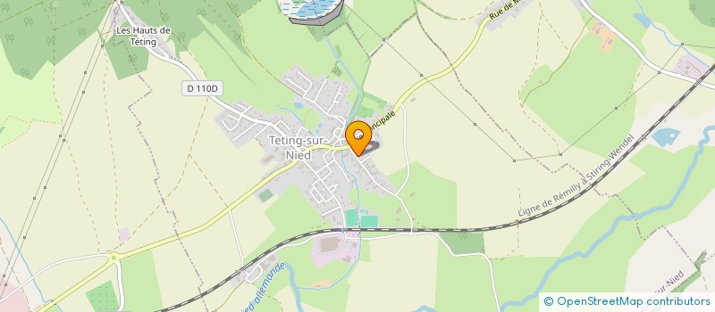 localisation de l'entreprise KURT CAPITAL  TETING-SUR-NIED