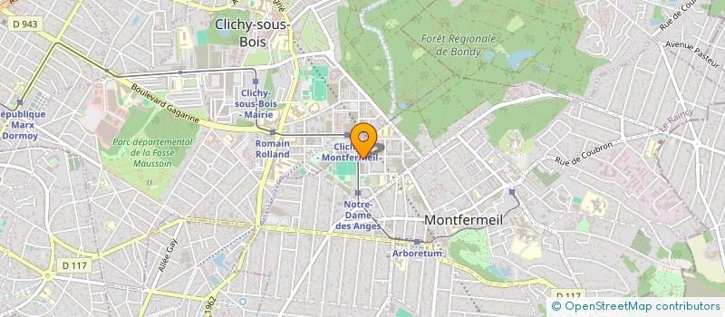localisation de l'entreprise KURT HOLDING  MONTFERMEIL