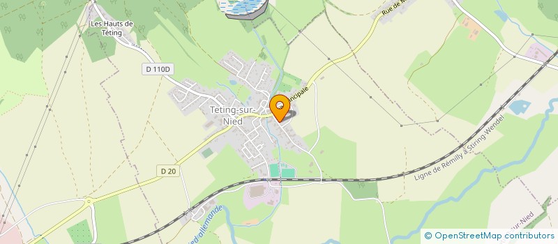 localisation de l'entreprise KURT IMMOBILIER  TETING-SUR-NIED