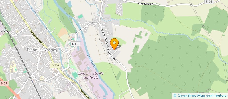 localisation de l'entreprise KURTHI  THAON-LES-VOSGES