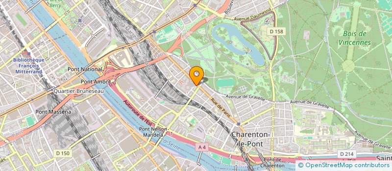 localisation de l'entreprise KURTIS PARTNERS  CHARENTON-LE-PONT