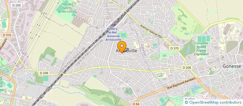 localisation de l'entreprise KURTUL IMMO  ARNOUVILLE