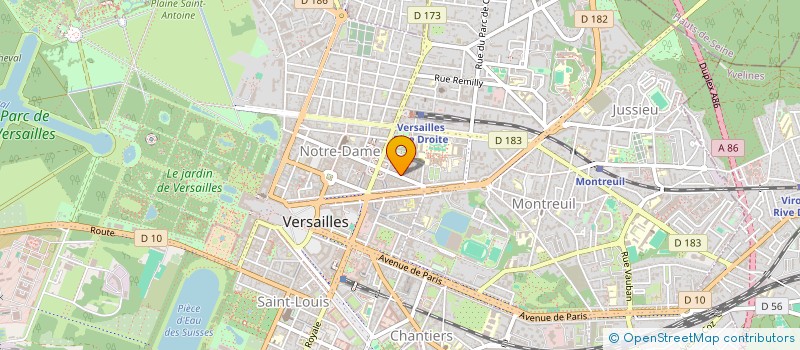 localisation de l'entreprise KURTYSUN à VERSAILLES