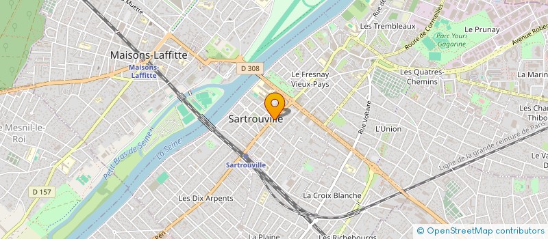 localisation de l'entreprise KURTYSUN  SARTROUVILLE