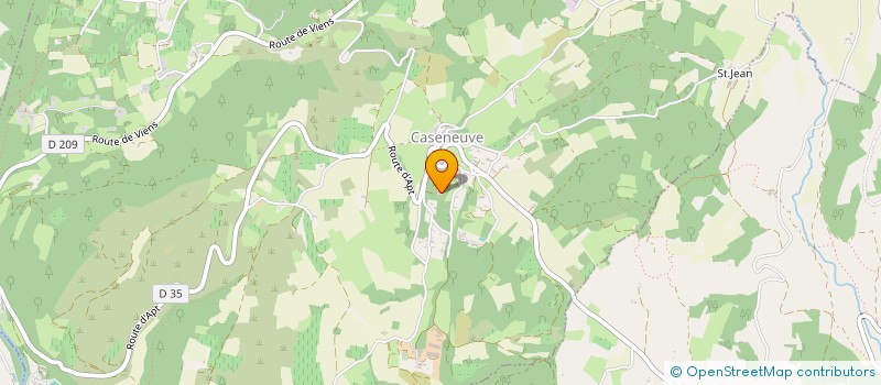 localisation de l'entreprise KURUK ENVIRONNEMENT  CASENEUVE