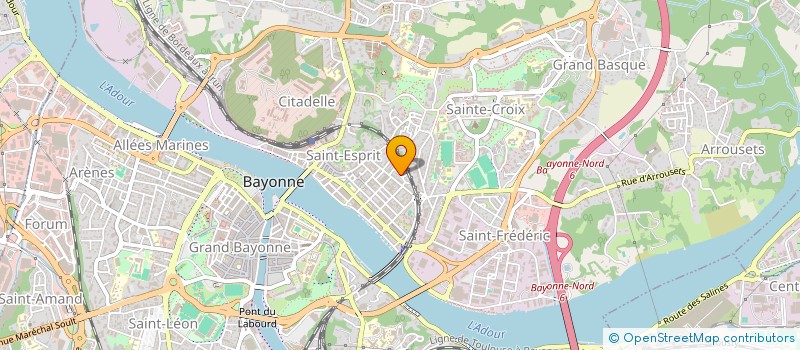localisation de l'entreprise KUSKU à BAYONNE