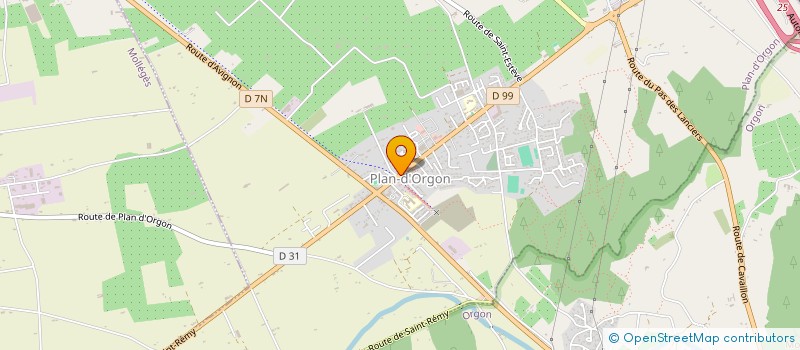 localisation de l'entreprise KUSNI HOLDING à PLAN-D'ORGON