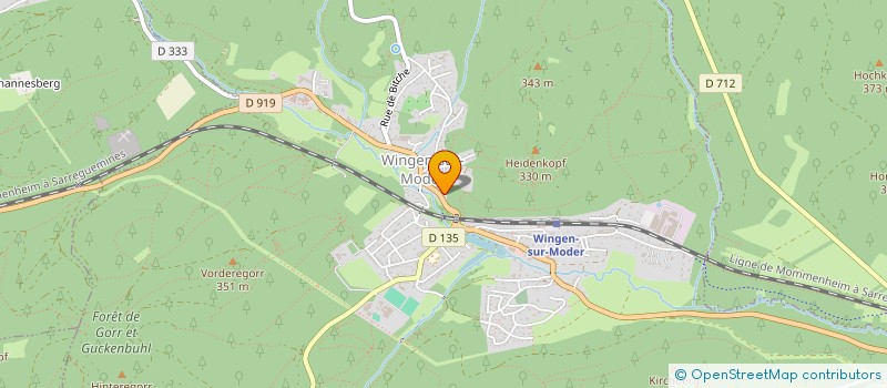 localisation de l'entreprise KUSTER  TIEFFENBACH