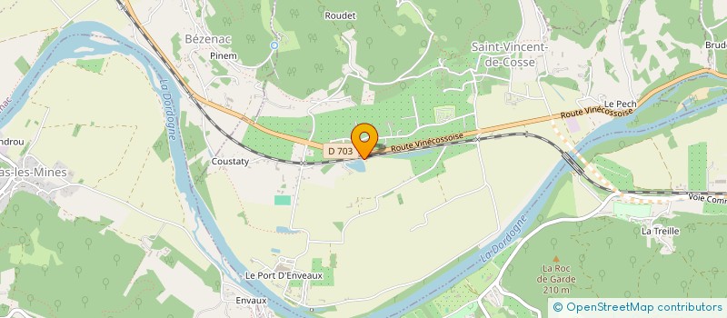 localisation de l'entreprise KUSTERS A LA CARTE  SAINT-VINCENT-DE-COSSE