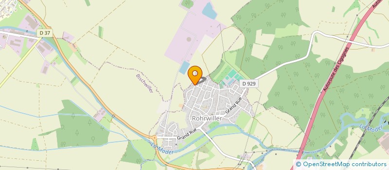 localisation de l'entreprise KUSTNER-LUCK  ROHRWILLER