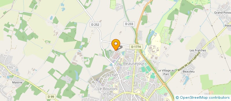 localisation de l'entreprise KUSTOM SHOP MARADYWES  GUERANDE