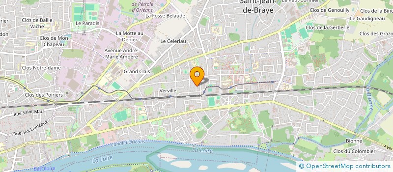 localisation de l'entreprise KUTA INVEST'ET ASSOCIES à SAINT-JEAN-DE-BRAYE