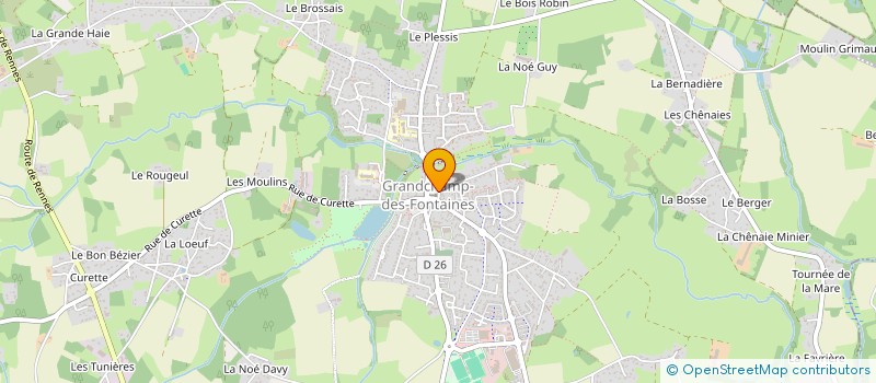 localisation de l'entreprise KUTCH  GRANDCHAMP-DES-FONTAINES