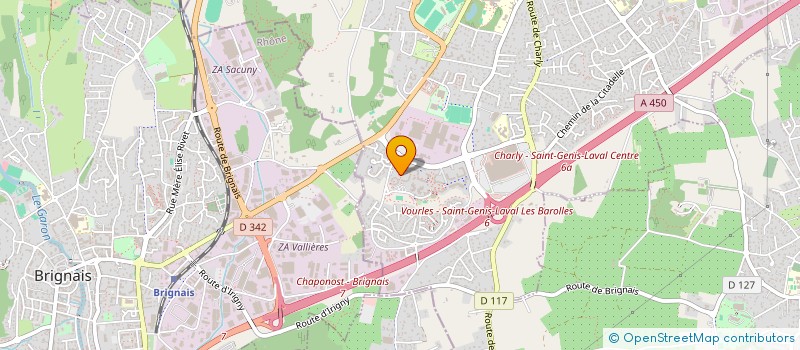 localisation de l'entreprise KUTCH  SAINT-GENIS-LAVAL