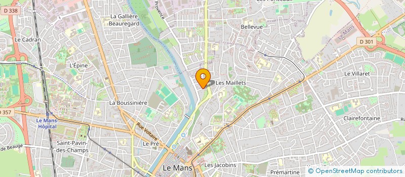 localisation de l'entreprise KUTCH AND CO  LE MANS