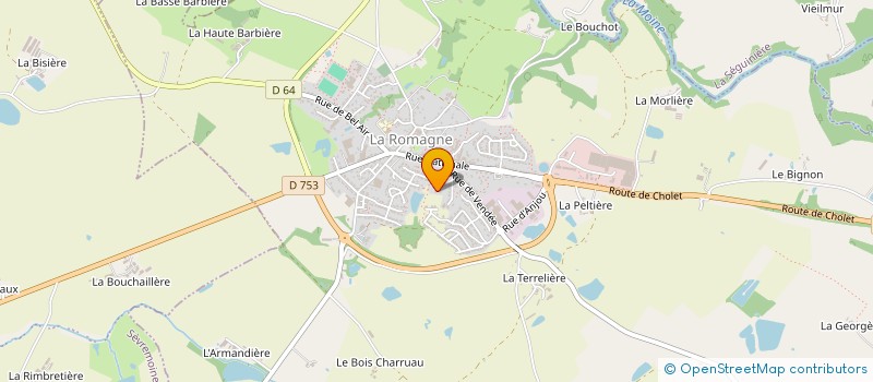 localisation de l'entreprise KUTCH DE LA LIME  LA ROMAGNE