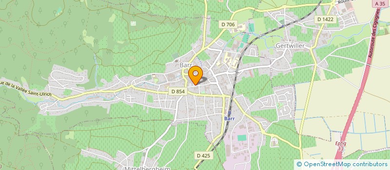 localisation de l'entreprise KUTTNER à BARR