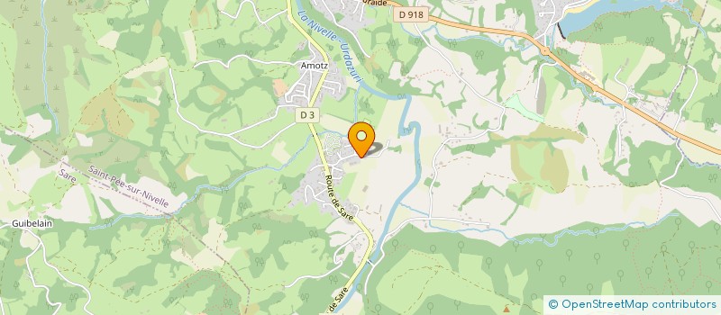 localisation de l'entreprise KUTUNAK PROD  SAINT-PEE-SUR-NIVELLE