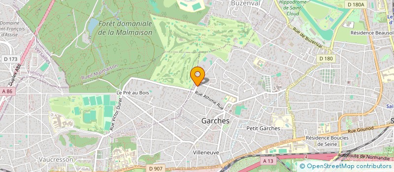 localisation de l'entreprise KUYTANGI à GARCHES