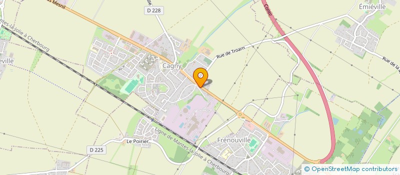 localisation de l'entreprise KUZ  CAGNY