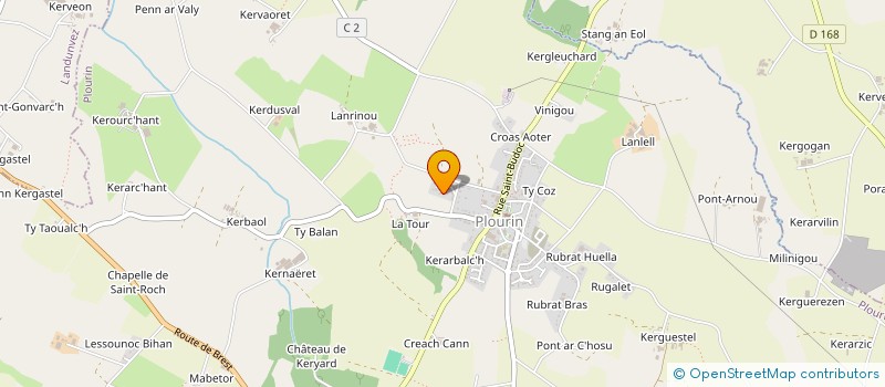 localisation de l'entreprise KUZ HEOL  PLOURIN