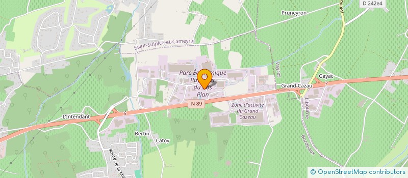 localisation de l'entreprise KUZEY  BEYCHAC-ET-CAILLAU