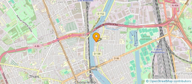 localisation de l'entreprise KUZEY BAT à CHOISY-LE-ROI