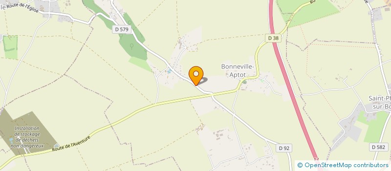 localisation de l'entreprise KUZH LOKTUDI  BONNEVILLE-APTOT