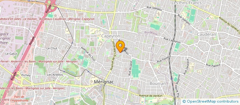 localisation de l'entreprise KUZMI ISOLL  MERIGNAC