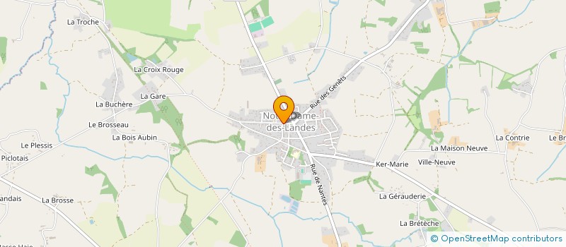 localisation de l'entreprise KUZUL SKOAZELL DIWAN ORVEZ / COMITE DE SOUTIEN A L'ECOLE DIWAN D'ORVAULT à ORVAULT