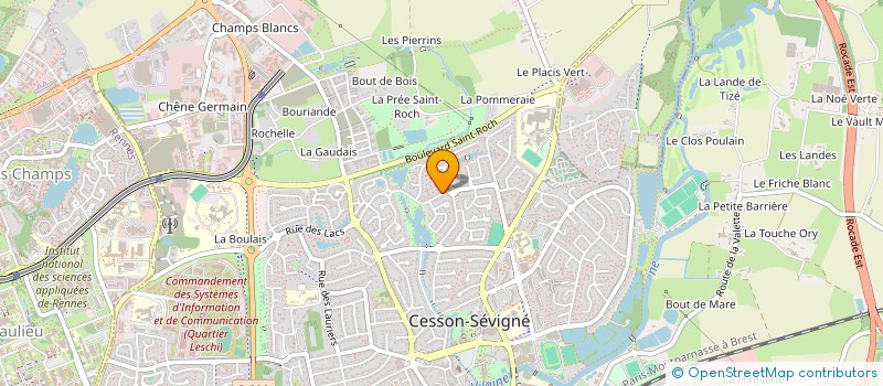 localisation de l'entreprise KUZUL SKOAZELL DIWAN SAOZON-SEVIGNEG à CESSON-SEVIGNE