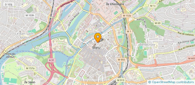 localisation de l'entreprise KV COSMETIQUE  METZ