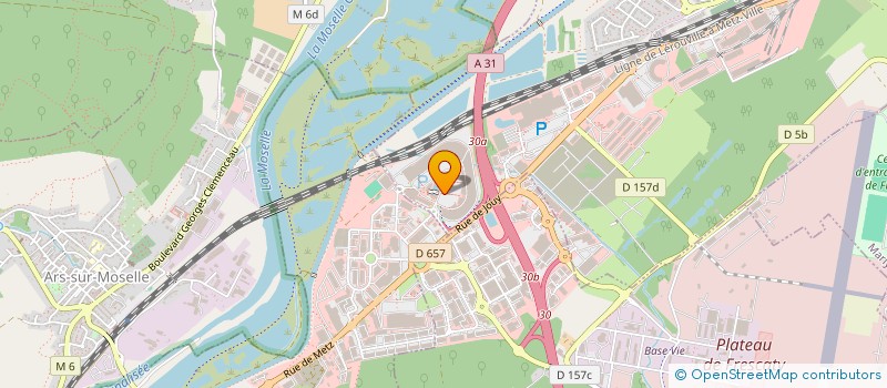 localisation de l'entreprise KV HOME METZ  MOULINS-LES-METZ