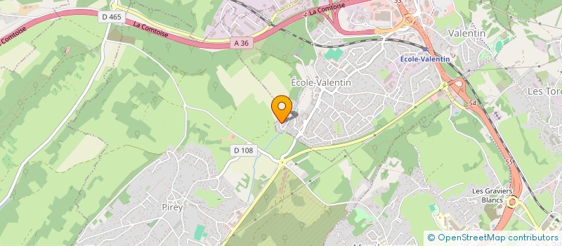 localisation de l'entreprise KV MONTAGE à ECOLE-VALENTIN