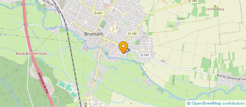 localisation de l'entreprise KV PATRIMOINE  BRUMATH