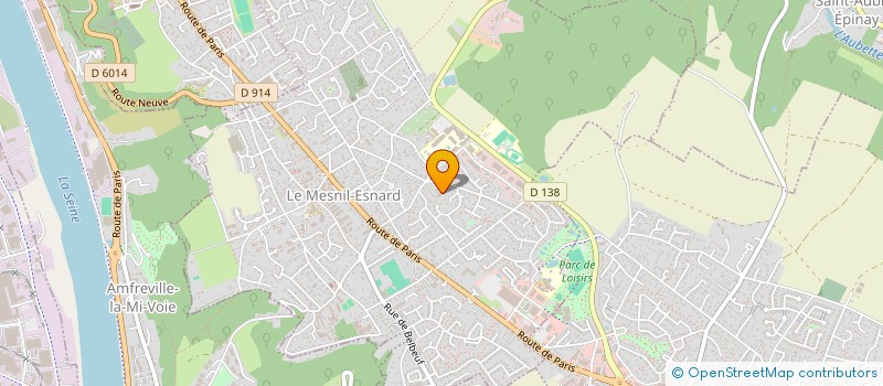 localisation de l'entreprise KV PROD  LE MESNIL-ESNARD