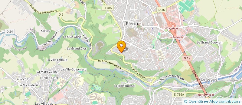 localisation de l'entreprise KVA  PLERIN