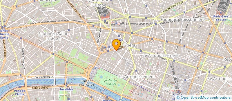 localisation de l'entreprise KVA ELEMENTS REGION SAS  PARIS