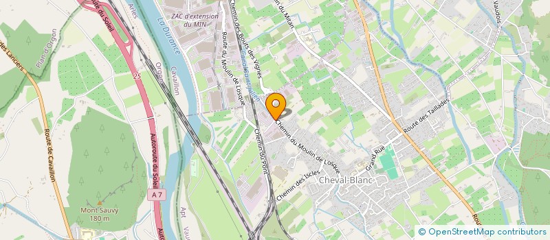 localisation de l'entreprise KVAG  CHEVAL-BLANC