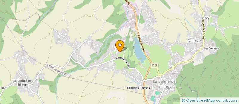 localisation de l'entreprise KVALENTIN ACTES & ESPOIRS POUR LA VIE à LA BALME-DE-SILLINGY