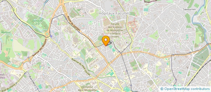localisation de l'entreprise KVB à MONTPELLIER