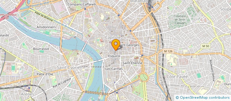 localisation de l'entreprise KVCP à TOULOUSE