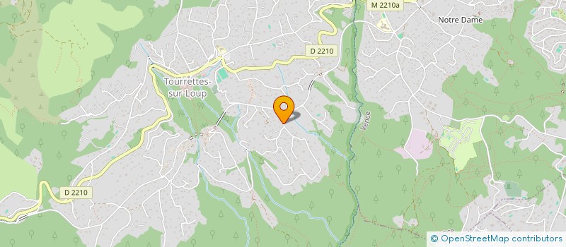 localisation de l'entreprise KVDHCONSULT à TOURRETTES-SUR-LOUP