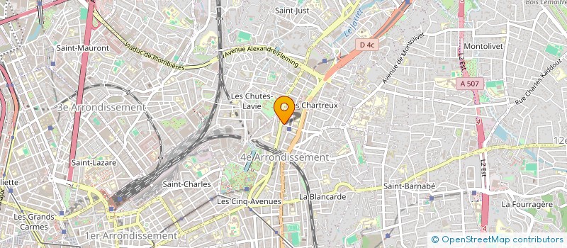 localisation de l'entreprise KVELEC à MARSEILLE
